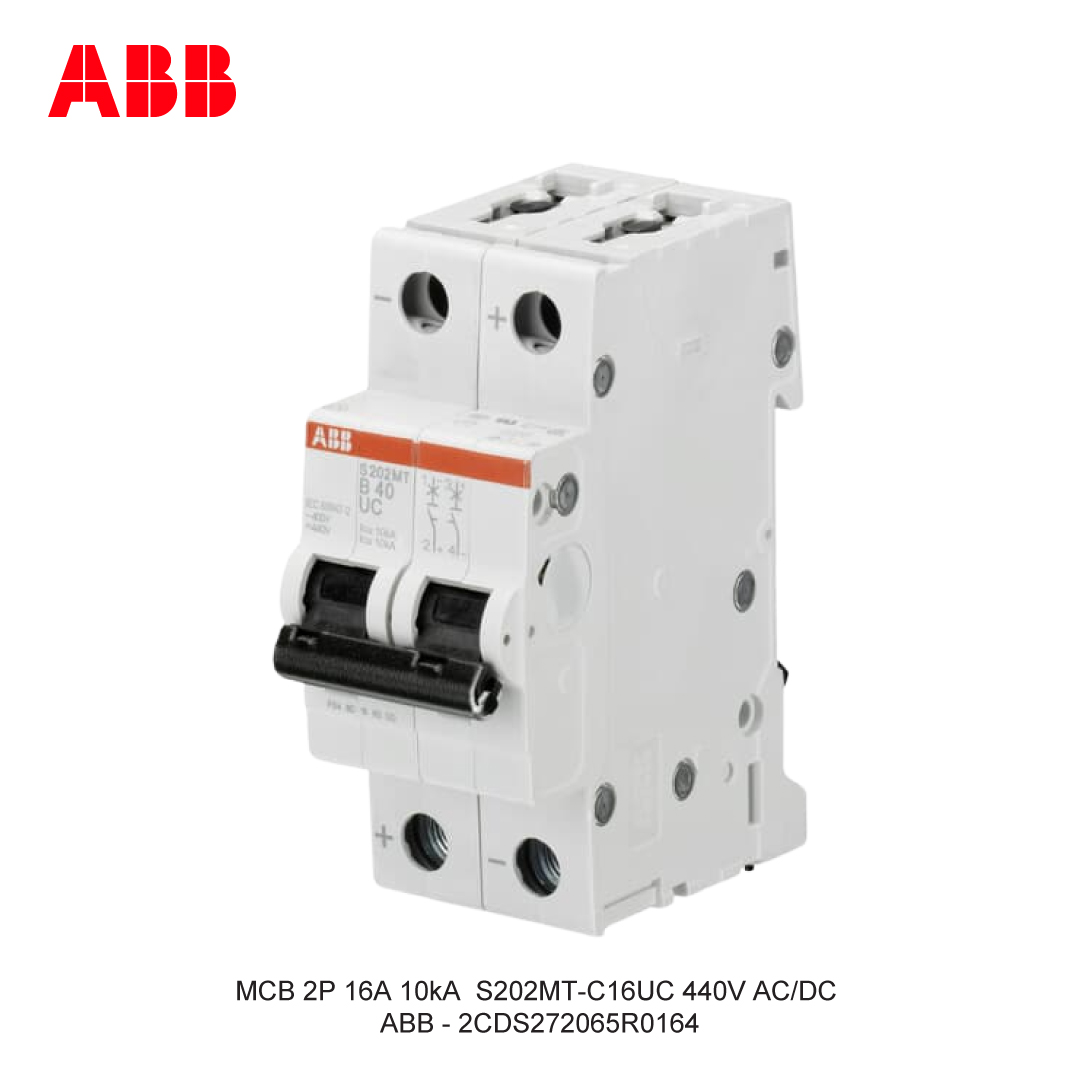 MCB 2P 16A 10kA KURVA C