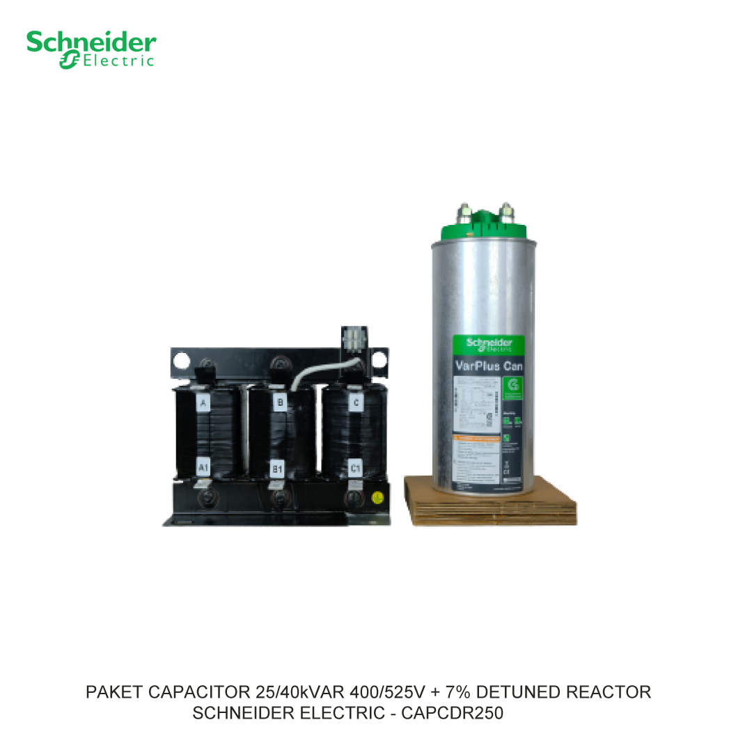 PAKET CAPACITOR 25/40kVAR 400/525V + 7% DETUNED REACTOR