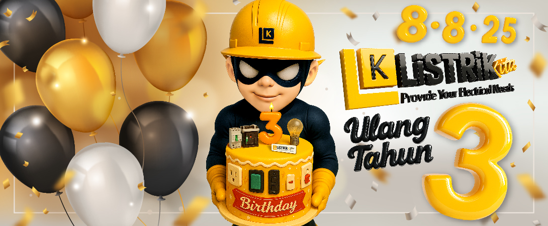 Selamat Ulang Tahun ke-3, Listrik Kita!
