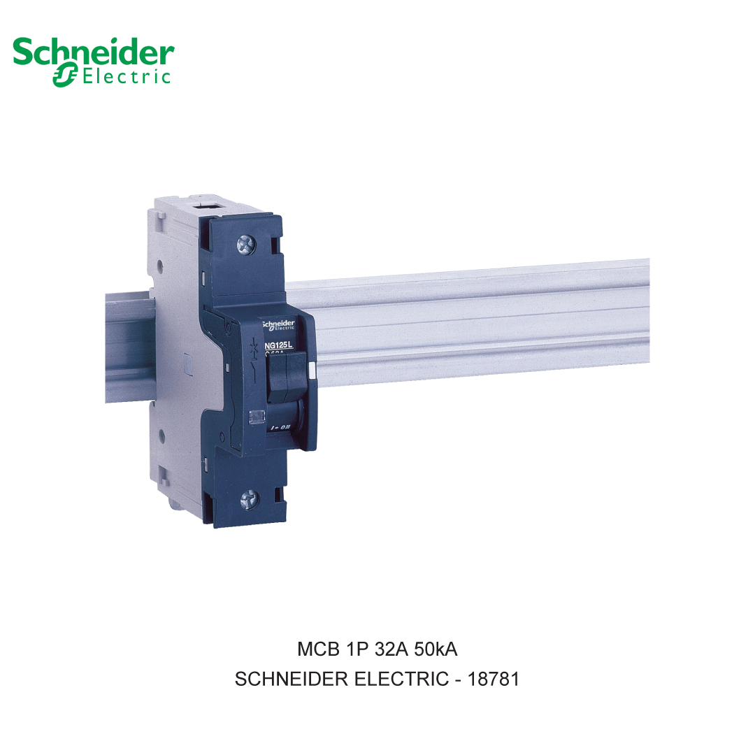 MCB 1P 32A 50kA KURVA C