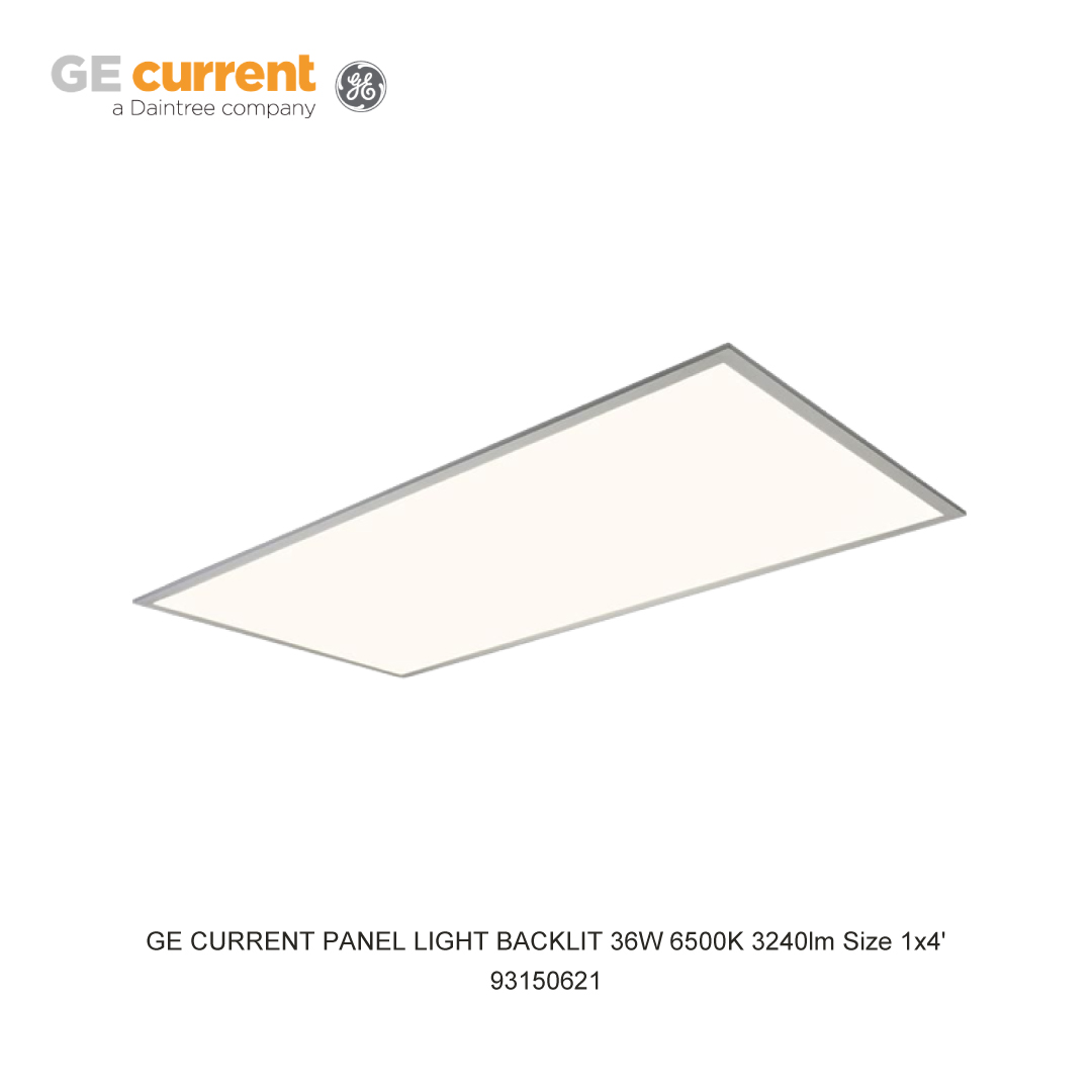 GE CURRENT LAMPU PANEL BACKLIT 36W 6500K 3240lm Size 1x4'
