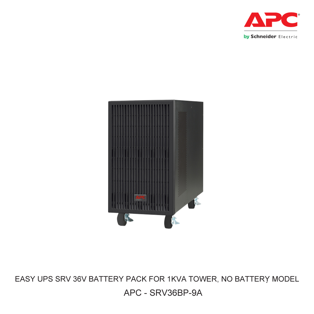 APC EASY UPS SRV 36V BATTERY PACK FOR 1KVA TOWER NO BATTERY MODEL