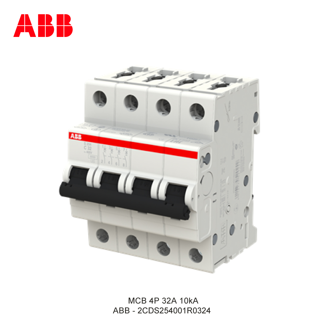 MCB 4P 32A 6kA/10kA KURVA C