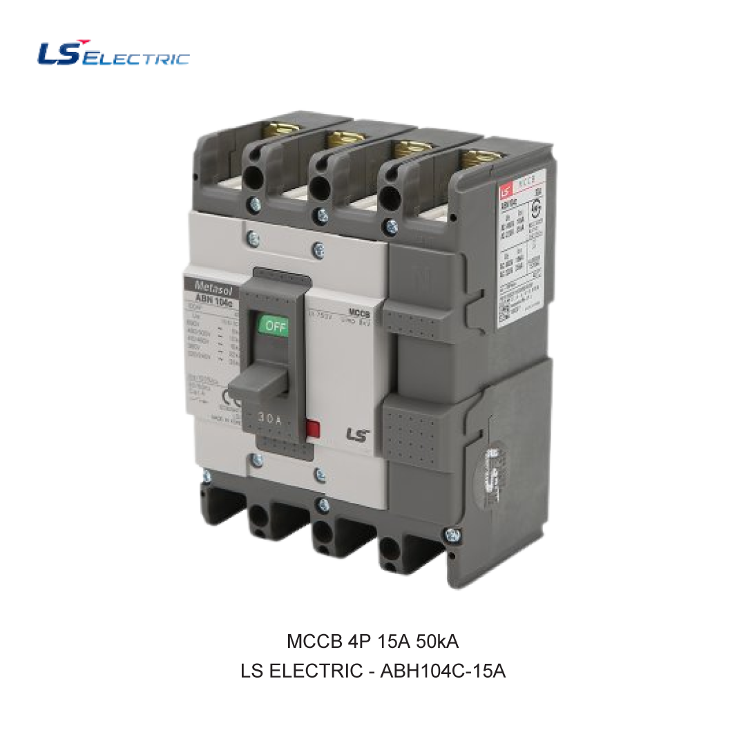 MCCB 4P 15A 50kA