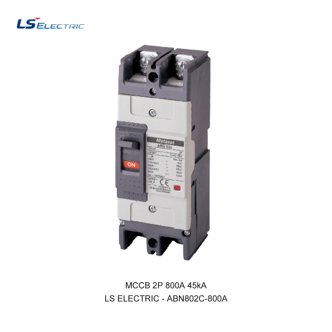 MCCB 2P 800A 45kA