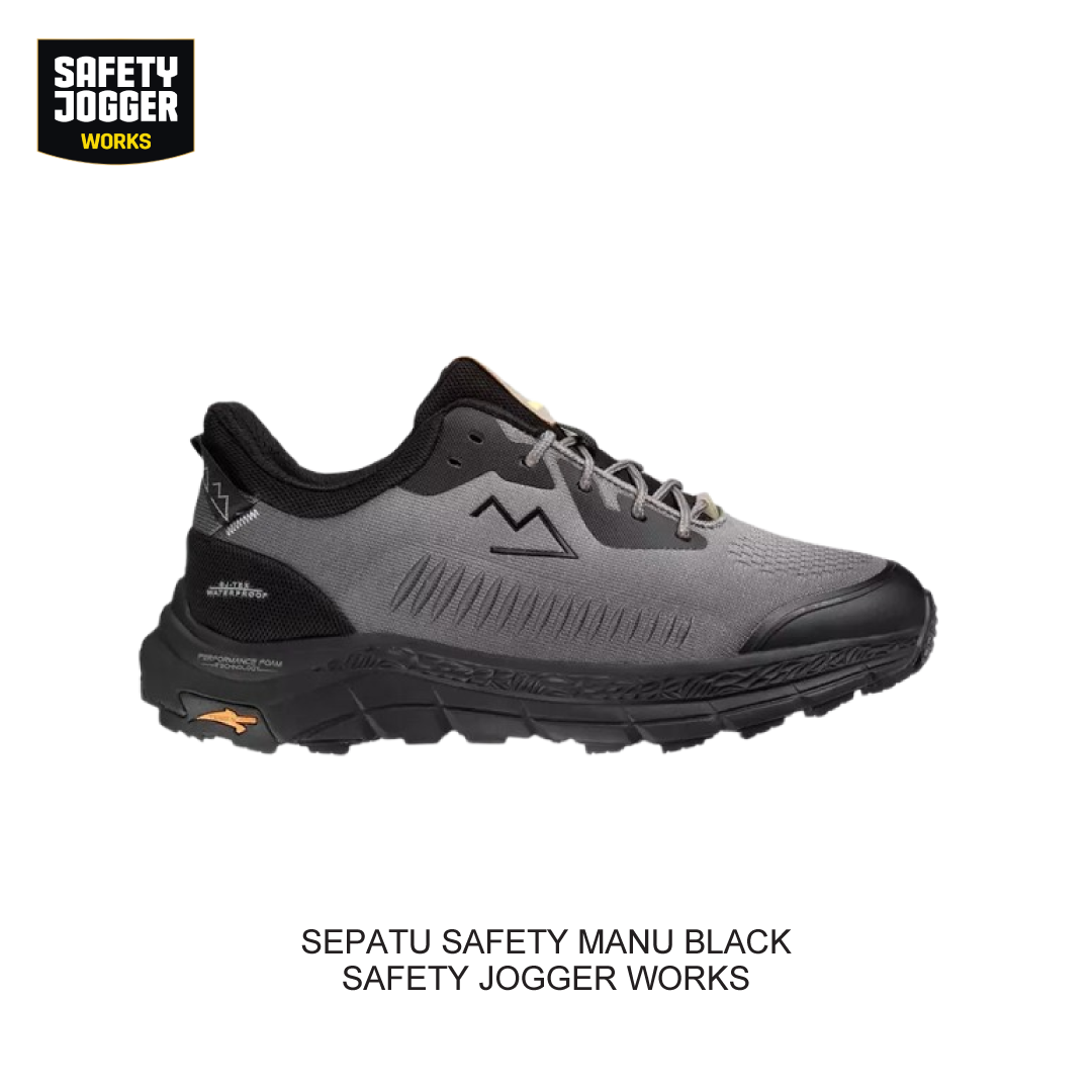 SEPATU SAFETY MANU BLACK