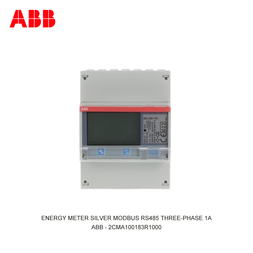 ENERGY METER SILVER MODBUS RS485 THREE-PHASE 1A