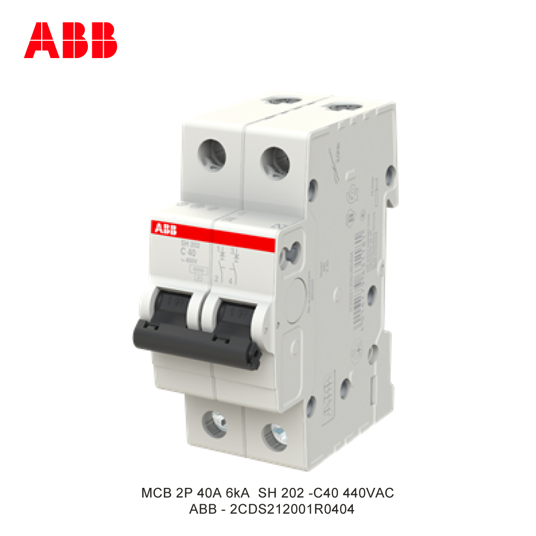 MCB 2P 40A 6kA CURVA C