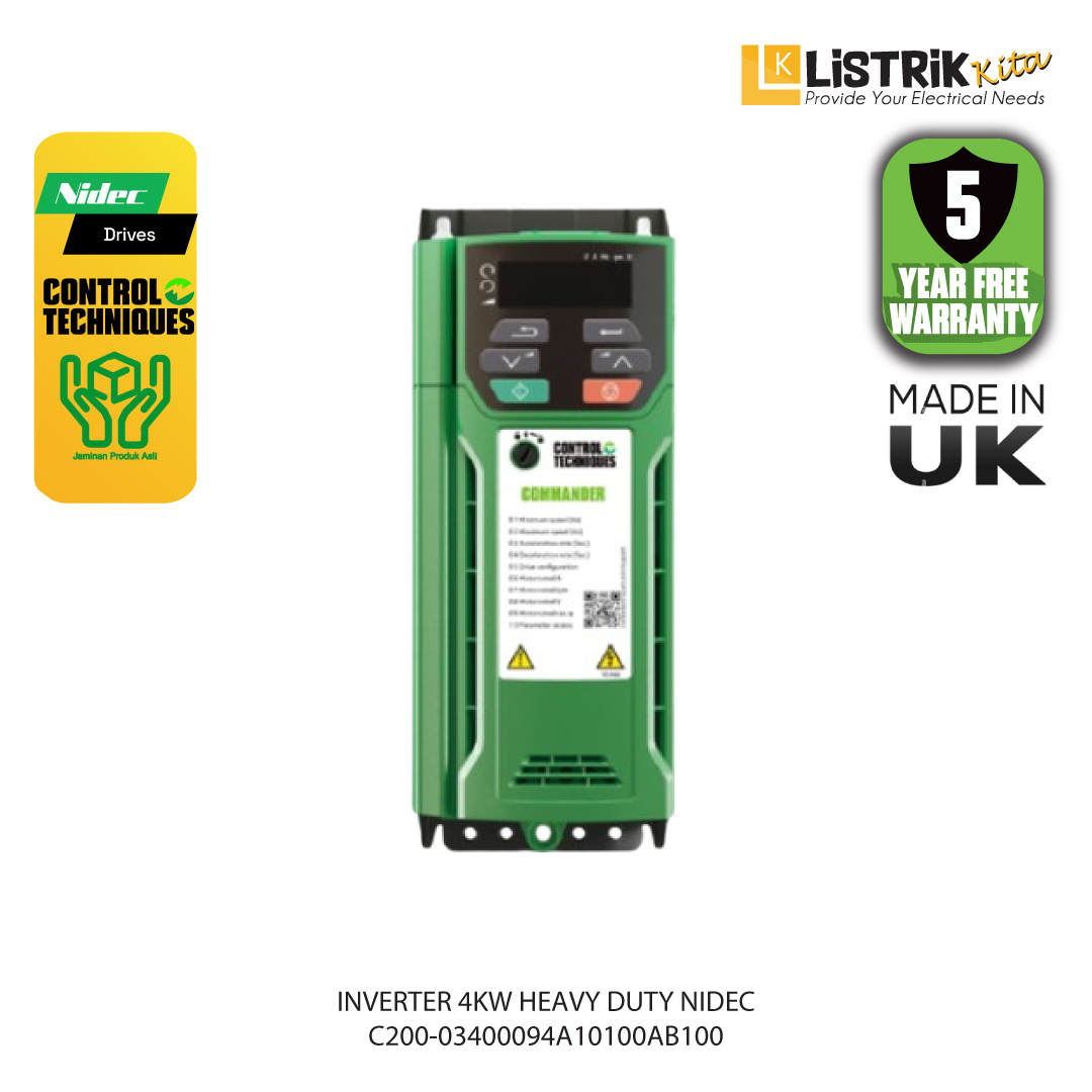 INVERTER COMMANDER C200 4KW 9,4A 400V