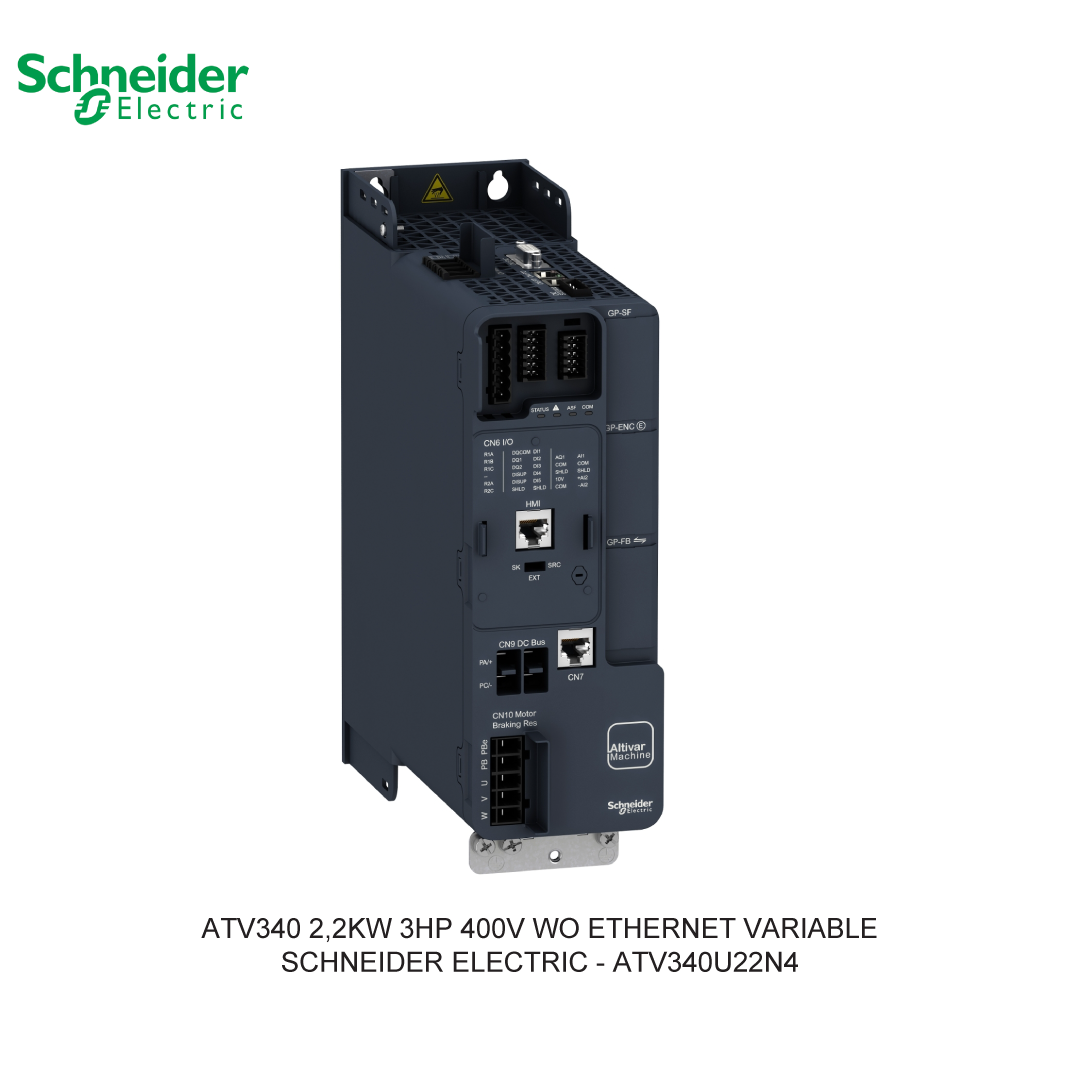 ATV340 2,2KW 3HP 400V WO ETHERNET VARIABLE