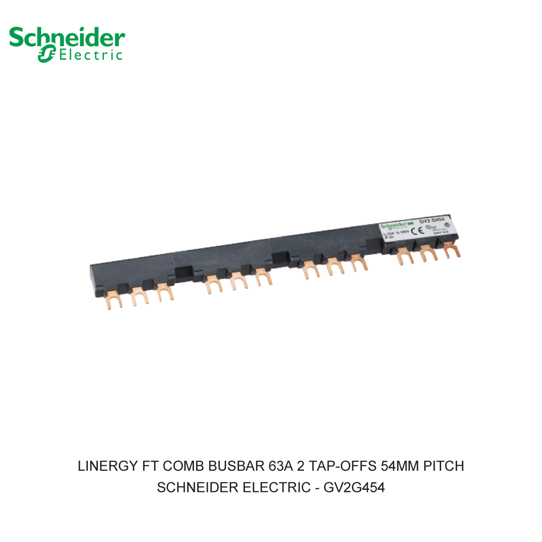 LINERGY FT COMB BUSBAR 63A 4 TAP-OFFS 54MM PITCH