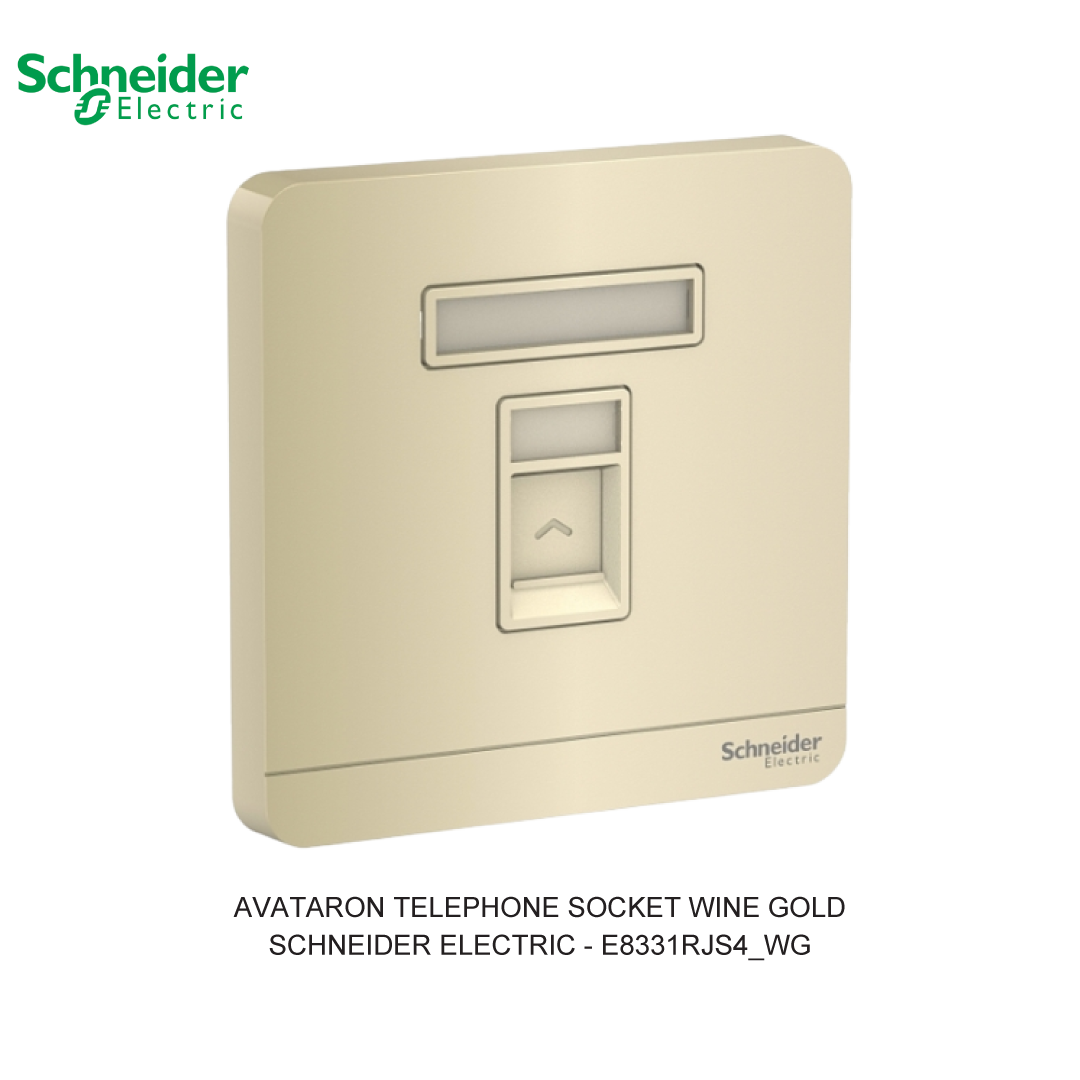 AVATARON TELEPHONE SOCKET WINE GOLD