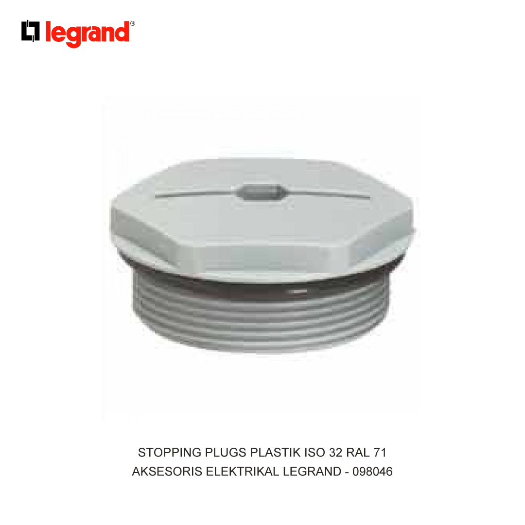 STOPPING PLUGS PLASTIC ISO 32 RAL 71