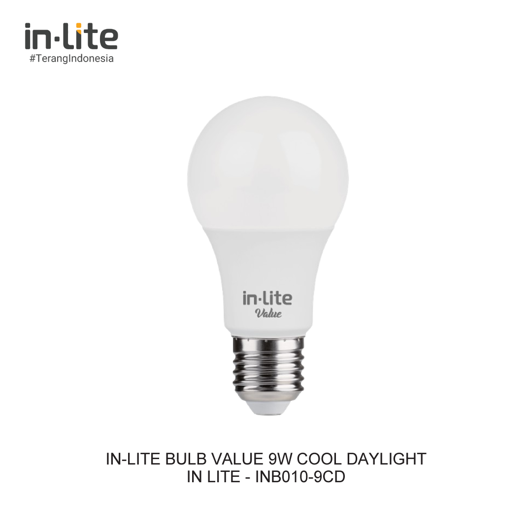IN-LITE BULB 9W PUTIH