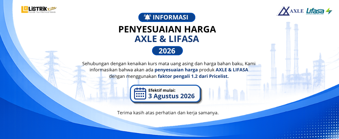 Informasi Penyesuaian Harga AXLE & LIFASA 2026