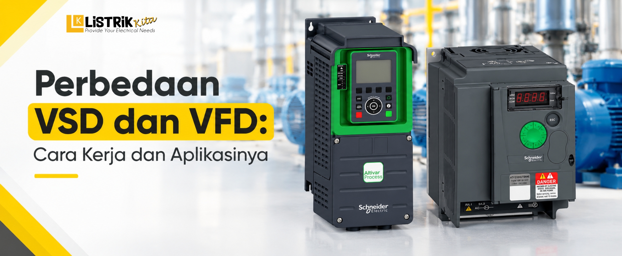 Perbedaan VSD dan VFD: Cara Kerja dan Aplikasinya