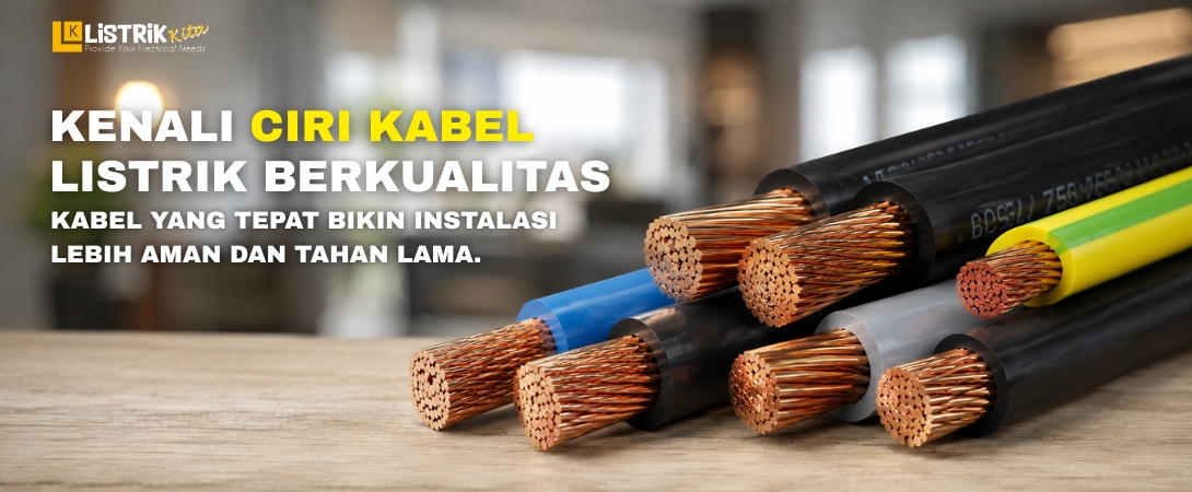 Ciri-Ciri Kabel Listrik yang Bagus