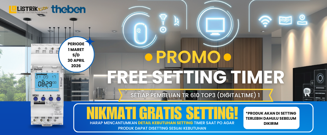 Promo Timer Smart Deal TR 610 TOP3 Gratis Setting