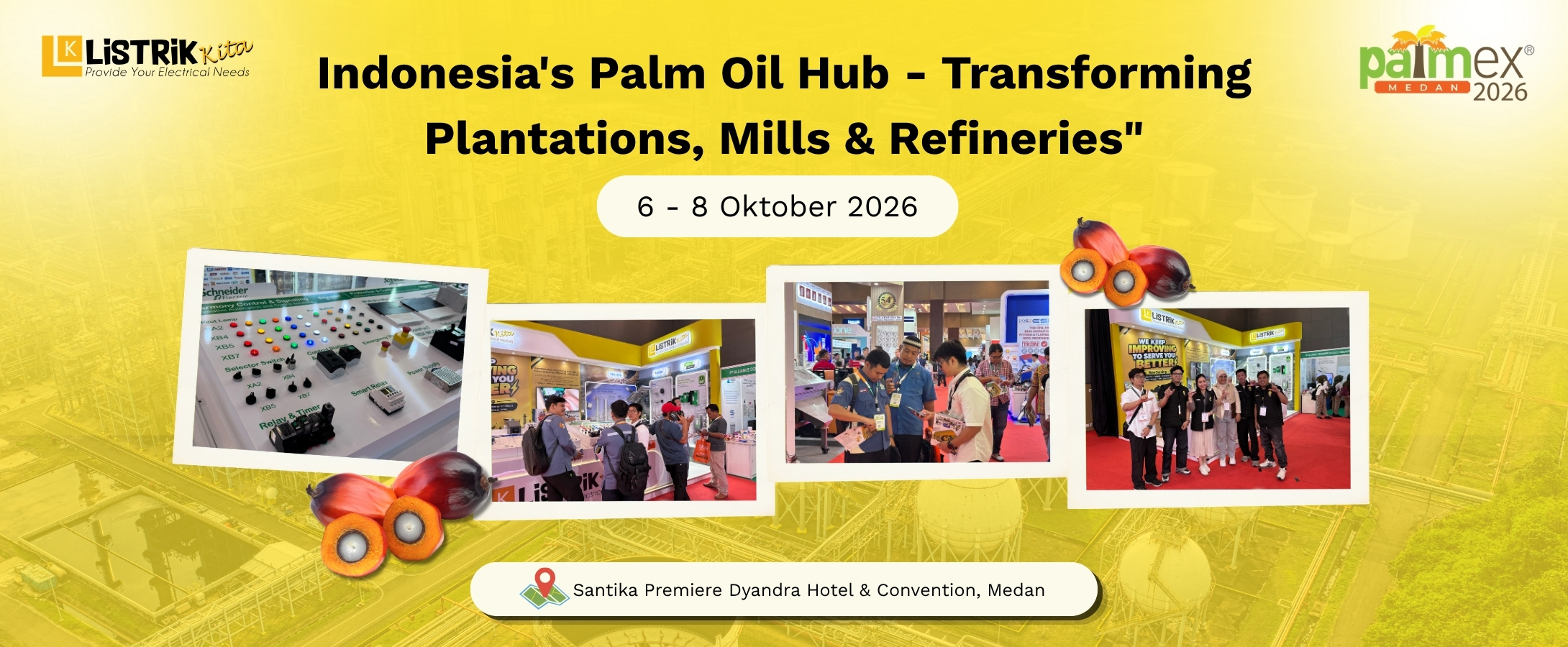 Terima Kasih Telah Mengunjungi Booth Listrik Kita di PALMEX 2026