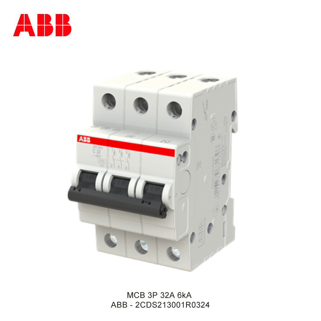 MCB 3P 32A 6kA CURVA C