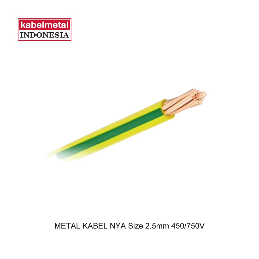 METAL KABEL NYA Size 2.5mm 450/750V