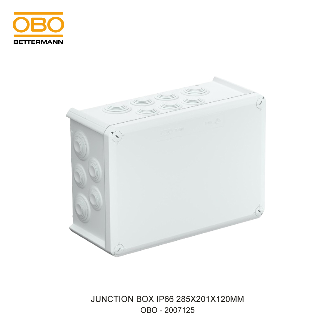 JUNCTION BOX IP66 285X201X120MM