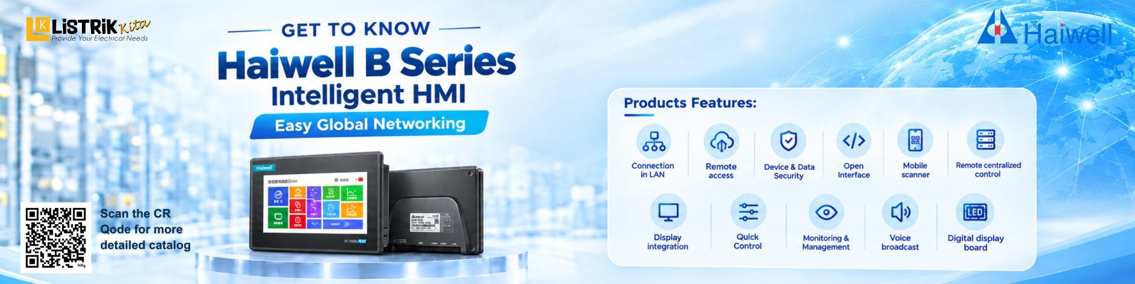 B Series Intelligent HMI HAIWELL