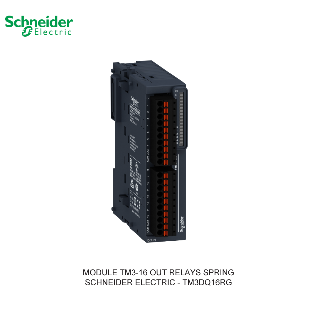 MODULE TM3-16 OUT RELAYS SPRING