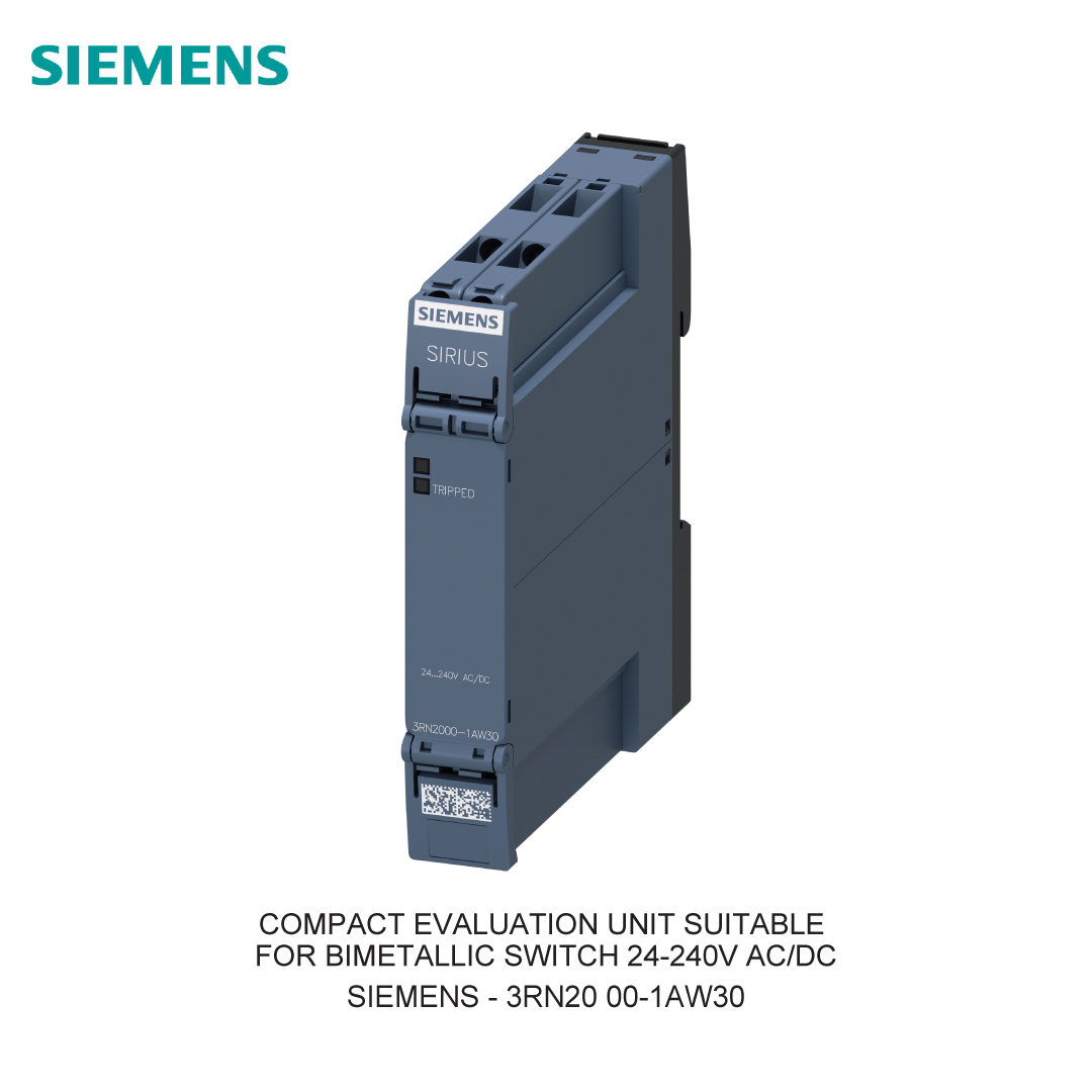 COMPACT EVALUATION UNIT SUITABLE FOR BIMETALLIC SWITCH 24-240V AC/DC