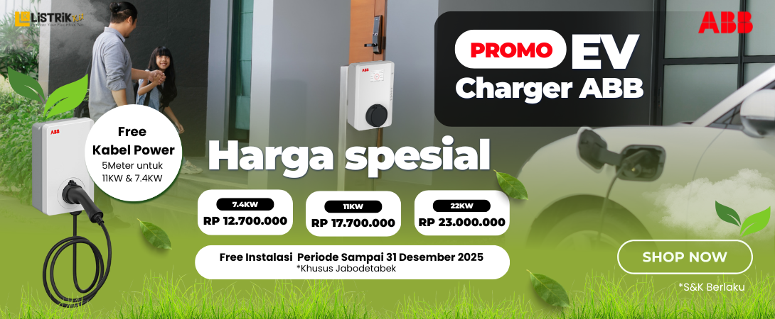 Promo EV Charging ABB Harga Spesial 2025