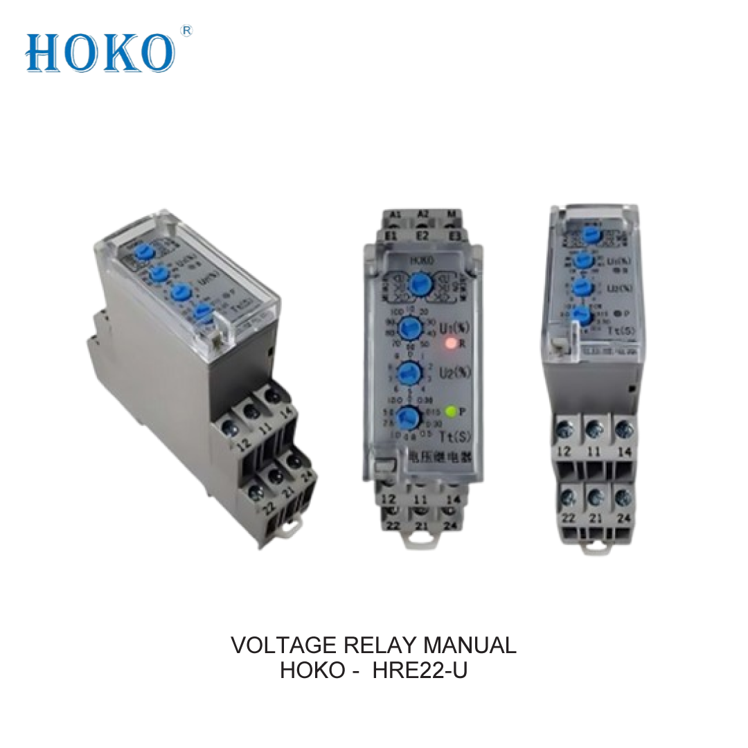 VOLTAGE RELAY MANUAL