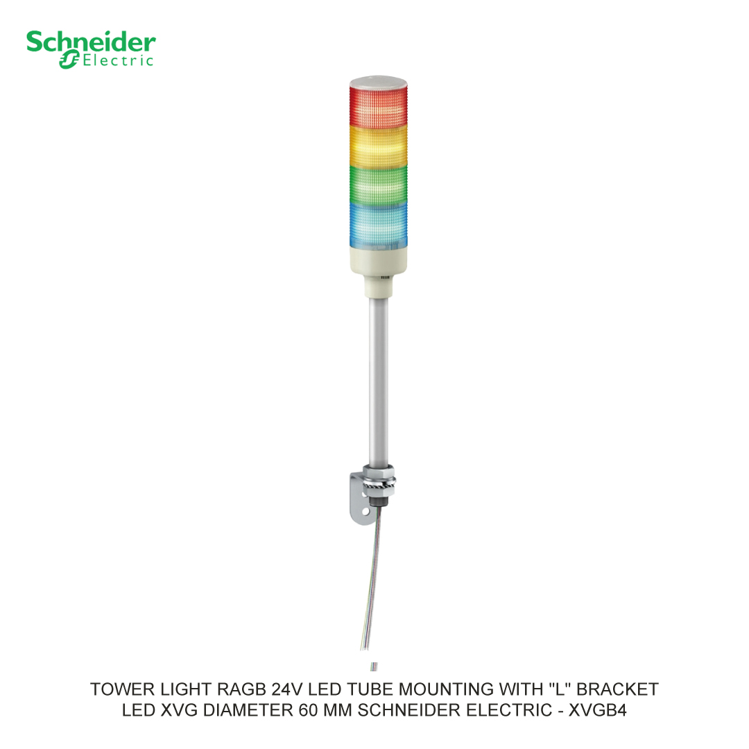 TOWER LIGHT RAGB 24V LED TUBE MOUNTING WITH "L" BRACKET