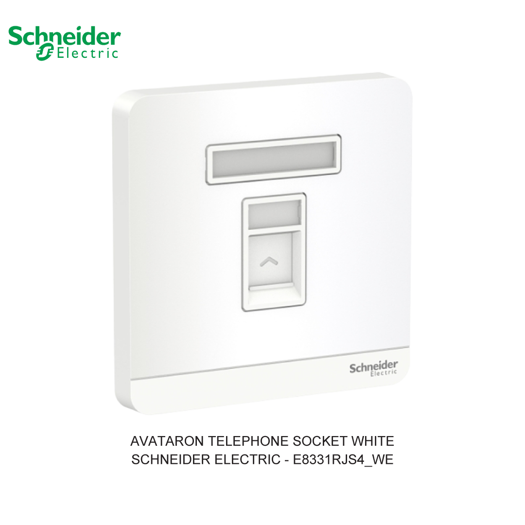 AVATARON TELEPHONE SOCKET WHITE