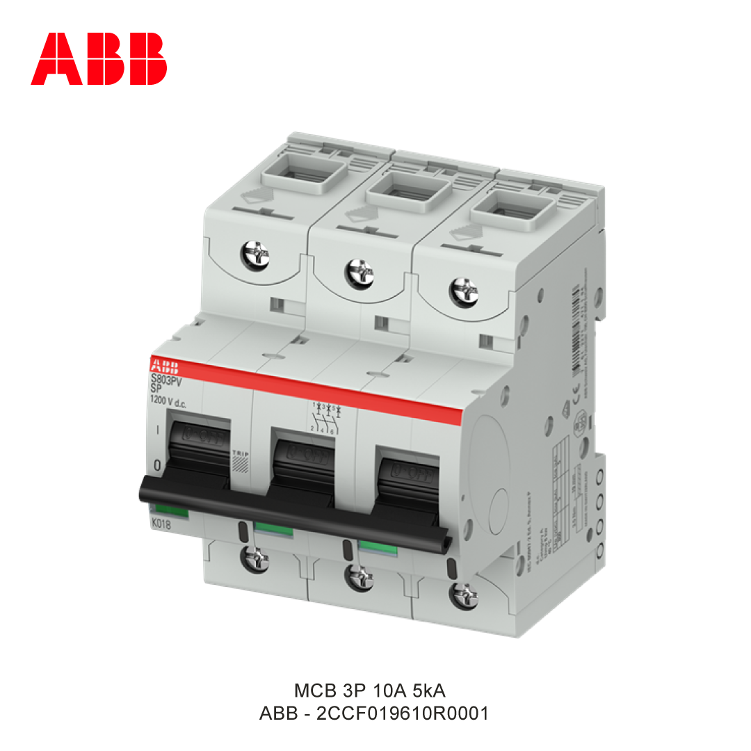 MCB 3P 16A 6kA/10kA KURVA C