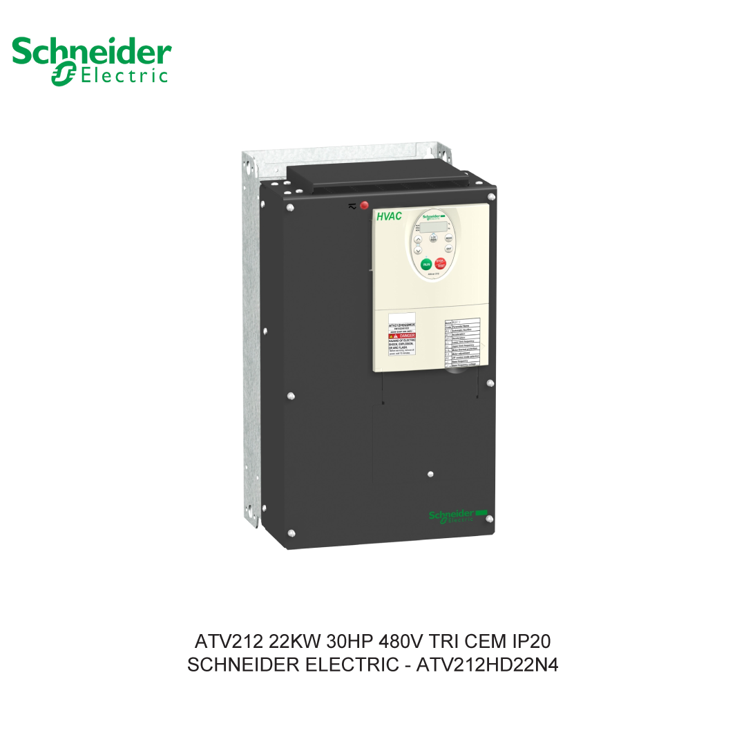 ATV212 22KW 30HP 480V TRI CEM IP20