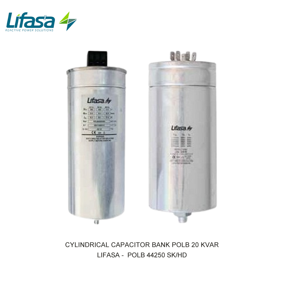 LIFASA CYLINDRICAL CAPACITOR BANK POLB 20 KVAR