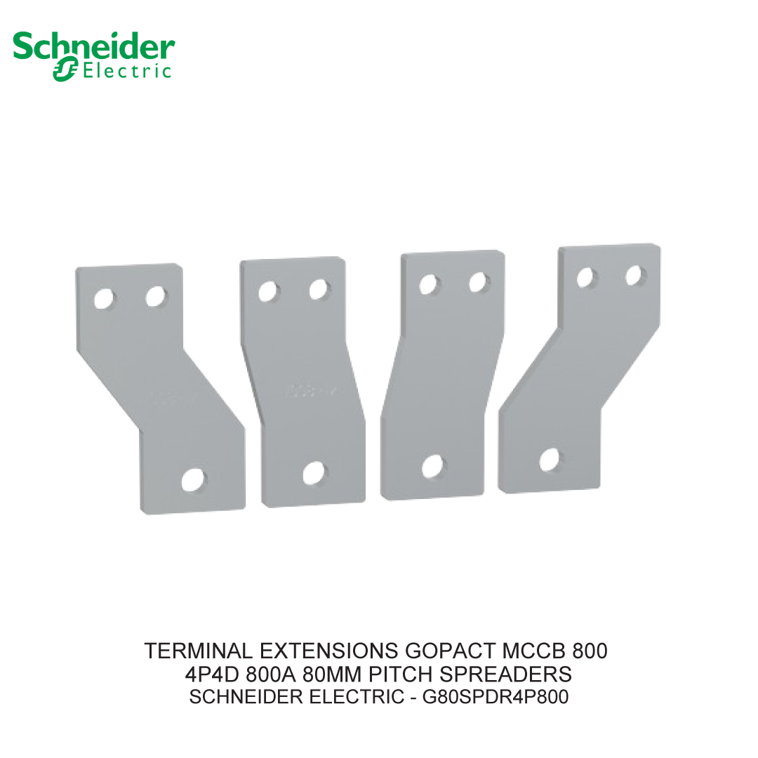 TERMINAL EXTENSIONS GOPACT MCCB 800 4P4D 800A 80MM PITCH SPREADERS