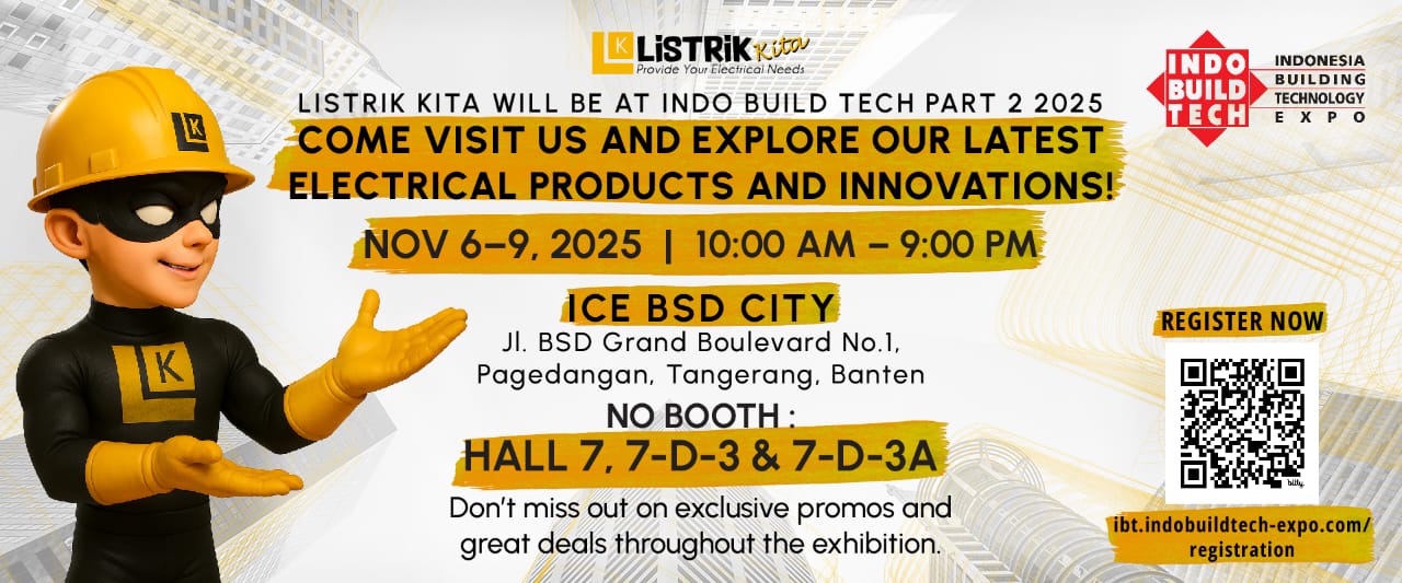 Listrik Kita Hadir di Indo Build Tech Part 2 2025