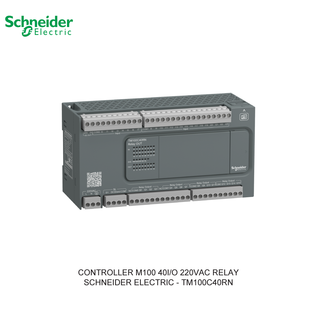 CONTROLLER M100 40I/O 220VAC RELAY