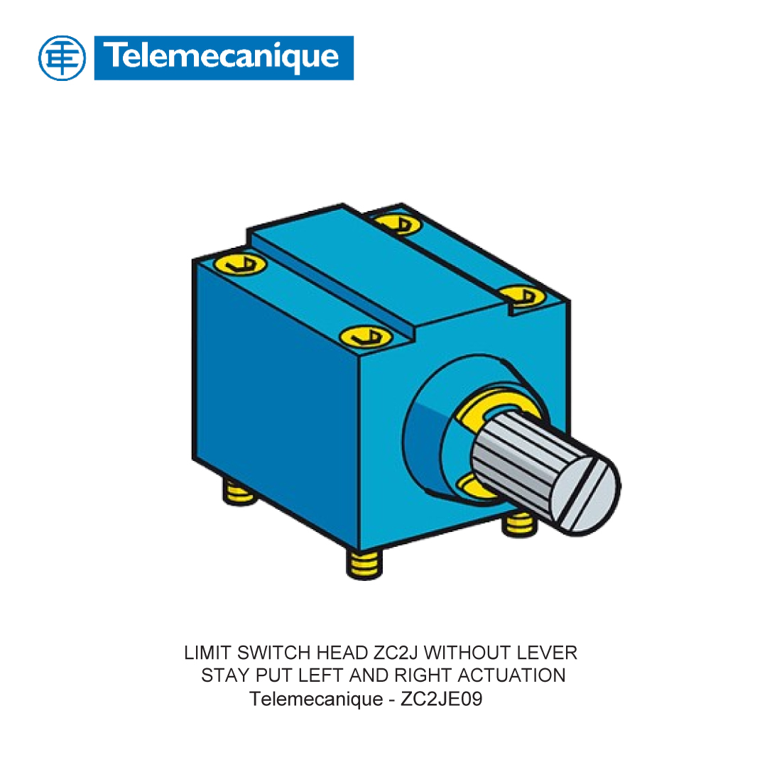 LIMIT SWITCH HEAD ZC2J WITHOUT LEVER STAY PUT LEFT AND RIGHT ACTUATION