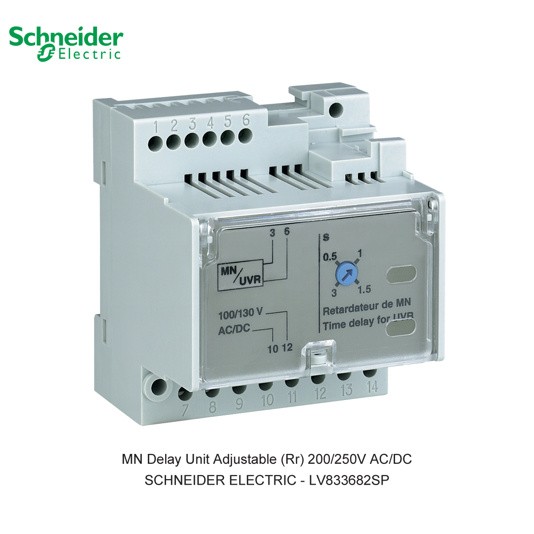 MN Delay Unit Adjustable (Rr) 200/250V AC/DC