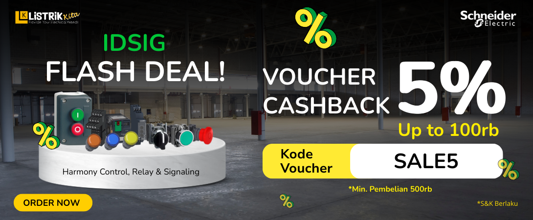 Flash Deal IDSIG: Cashback 5% + Diskon 55%