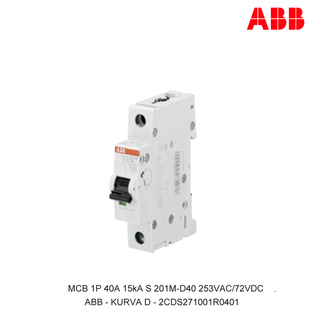 MCB 1P 4A 15kA KURVA D