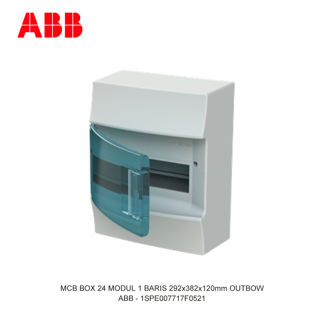 MCB BOX 24 MODUL 1 BARIS 292x382x120mm OUTBOW