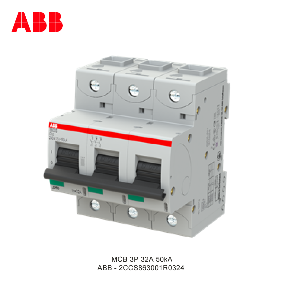 MCB 3P 32A 50kA CURVA C