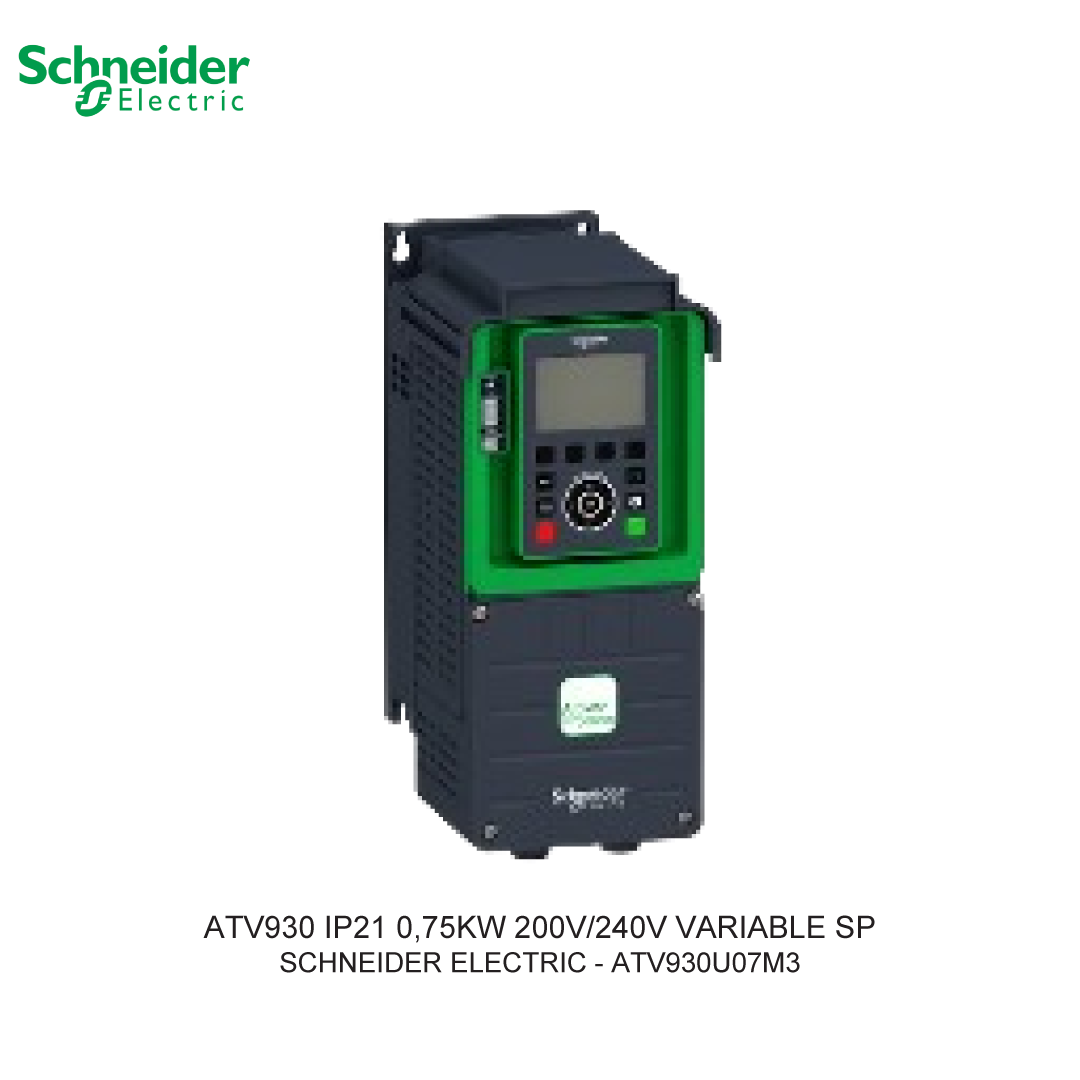 ATV930 IP21 0,75KW 200V/240V VARIABLE SP