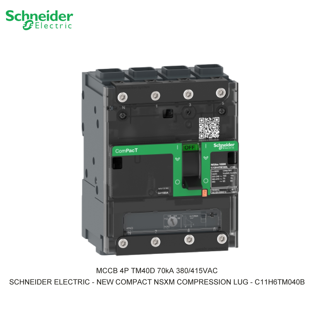 MCCB 4P TM40D 70KA 380/415VAC