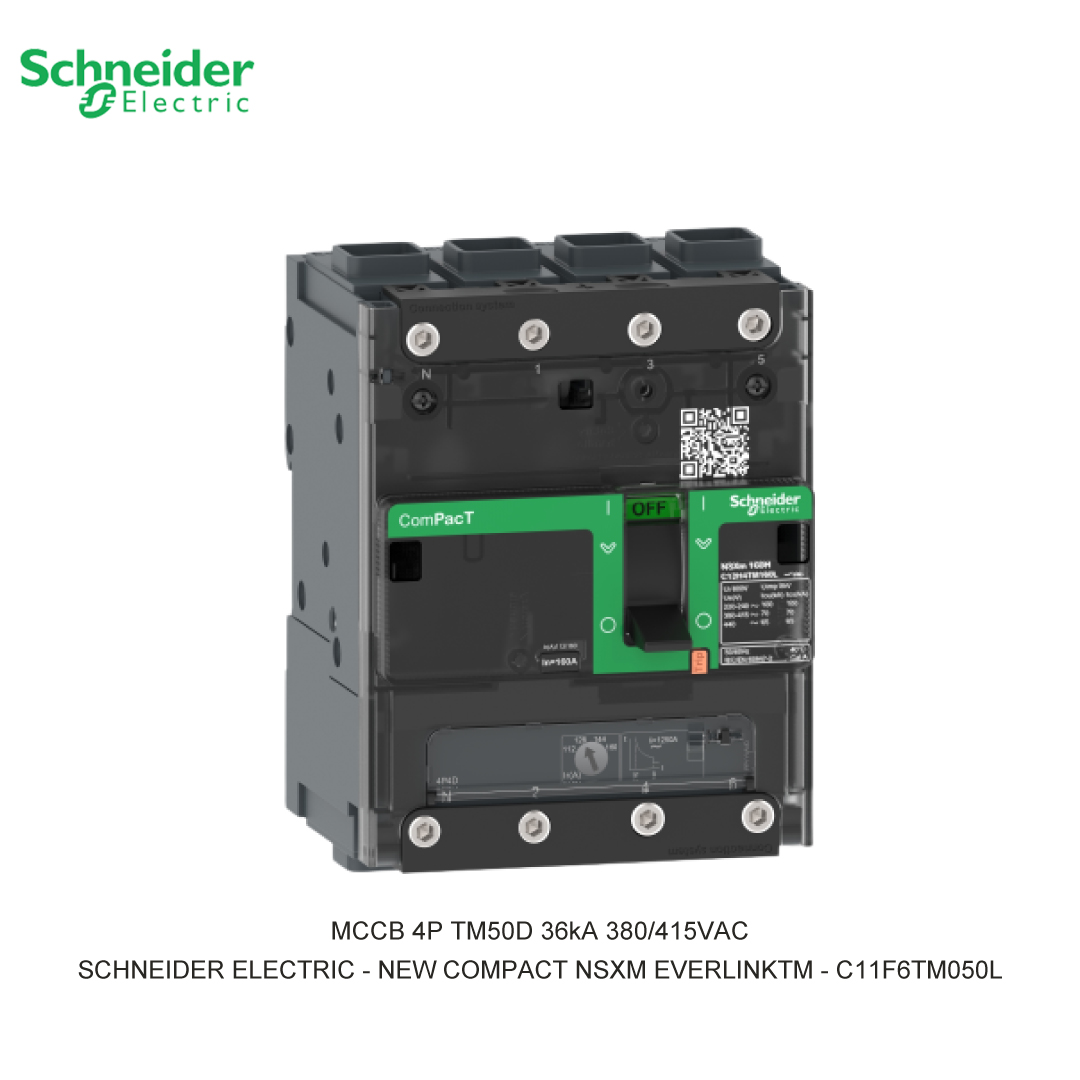 MCCB 4P TM50D 36KA 380/415VAC