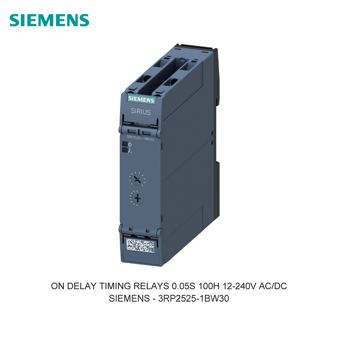 ON DELAY TIMING RELAYS 0.05S 100H 12-240V AC/DC