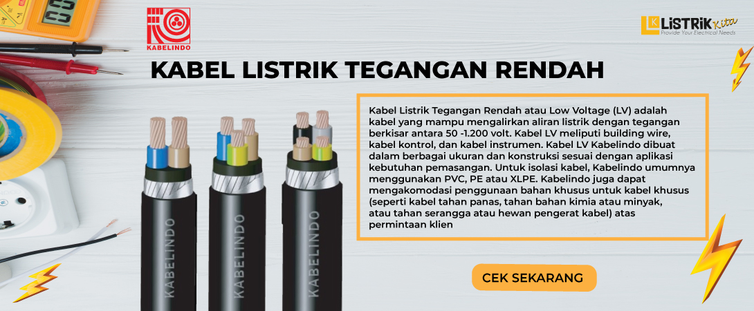 KABEL LISTRIK TEGANGAN RENDAH KABELINDO